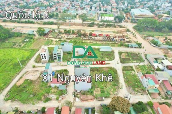 Bán đất đấu giá X1 Nguyên Khê Phúc Thịnh - view vườn hoa cực VIP