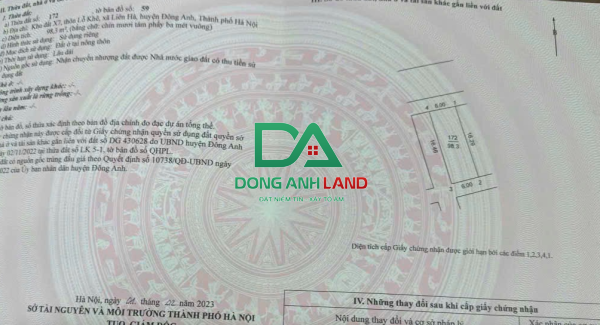 Bán lô góc sẻ khe đất đấu giá X7 Lỗ Khê Liên Hà - Xung quanh FULL tiện ích