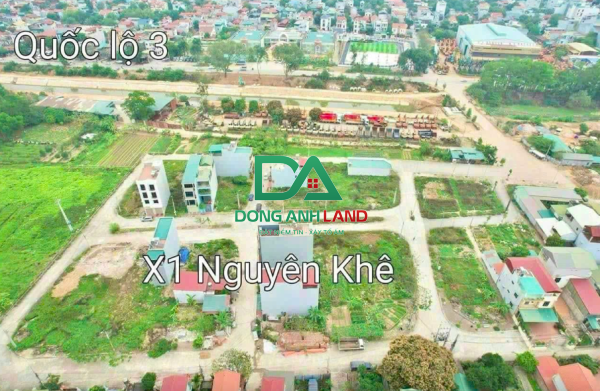 Bán đất đấu giá X1 Nguyên Khê Phúc Thịnh hạ tầng đẹp, giao dịch ngay