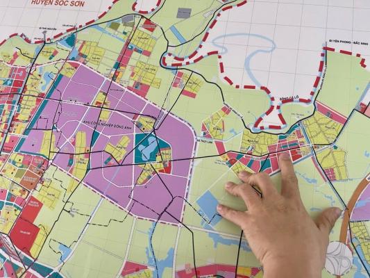 Bán lô LK8-7 đất đấu giá Thuỵ Lâm, xã Thư Lâm, mặt đường 25m