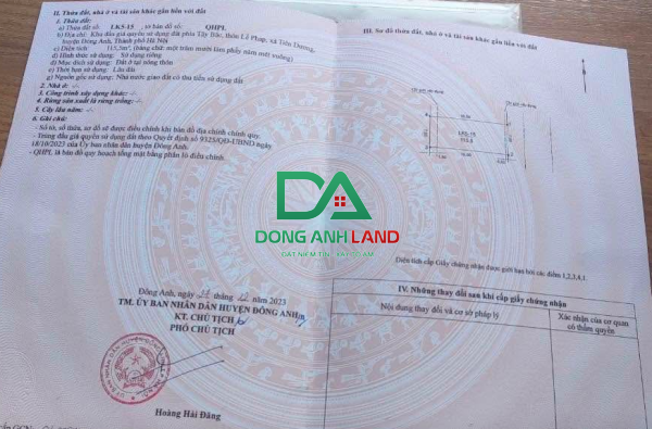 Bán LK5-15 đấu giá Tây Bắc Lễ Pháp, xã Phúc Thịnh – view vườn hoa hiếm, đường 13m