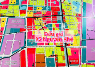 Khu đất đấu giá X2 Nguyên Khê Đông Anh, Hà Nội - Thông tin sơ đồ và vị trí