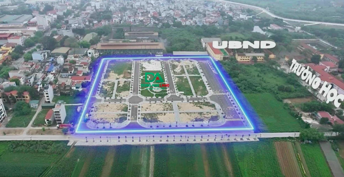 Sơ đồ và vị trí khu tái định cư Bộ Công An Mai Hiên Mai Lâm Đông Anh