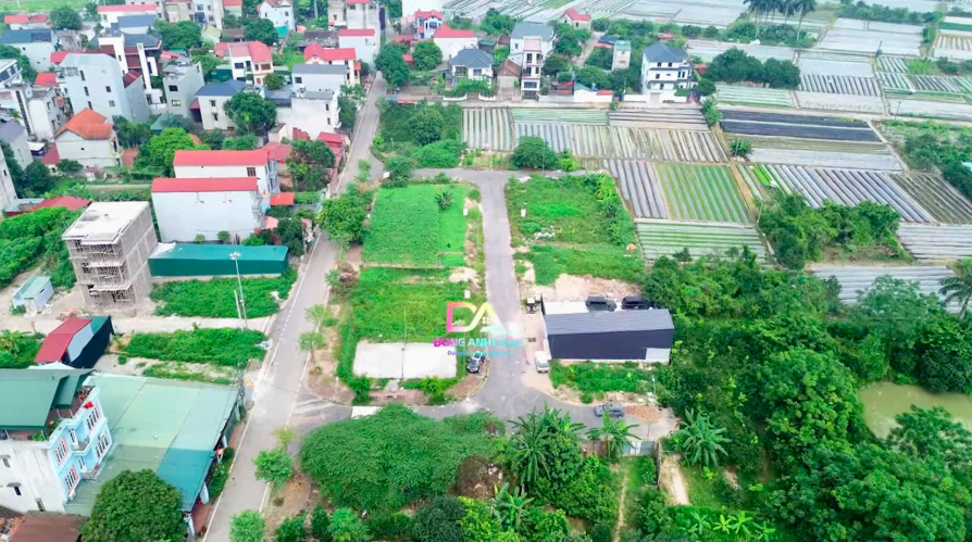 Sơ đồ và vị trí khu đất đấu giá X4 thôn Đầm Vân Nội Đông Anh