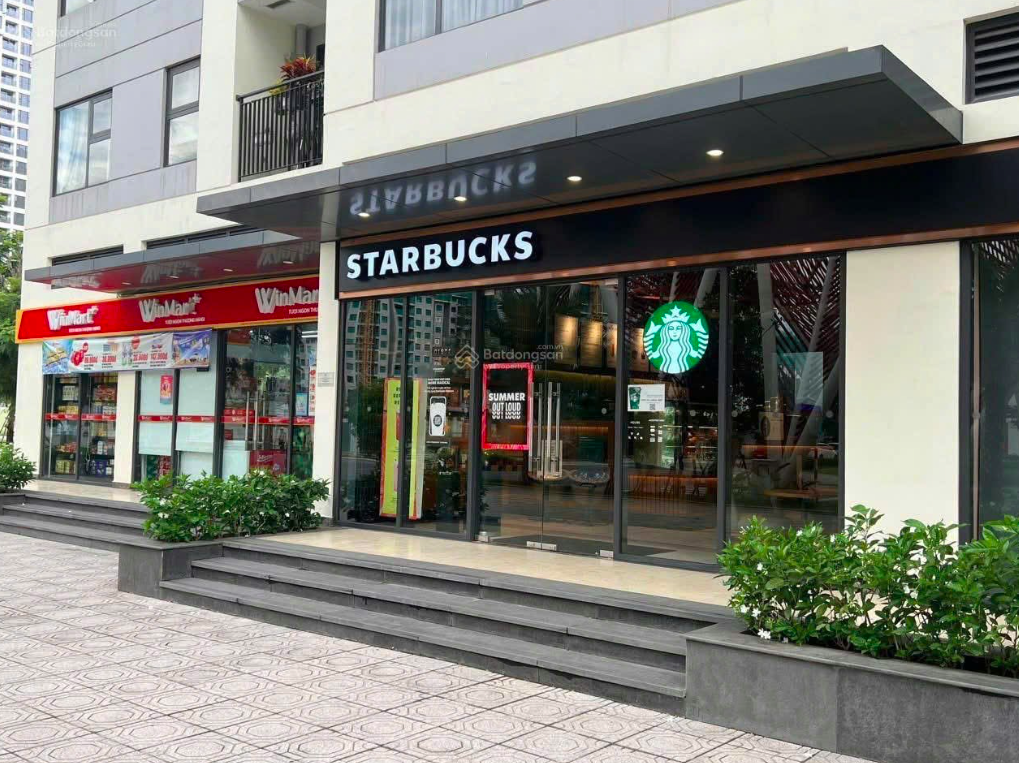 Cho thuê shophouse chân đế Vinhomes Cổ Loa – Mặt bằng đẹp, KD sầm uất