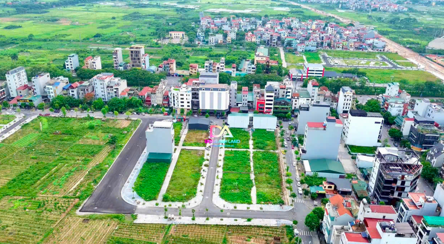 Sơ đồ và vị trí khu đấu giá X7 Uy Nỗ Đông Anh - Khu Vườn Đào siêu VIP