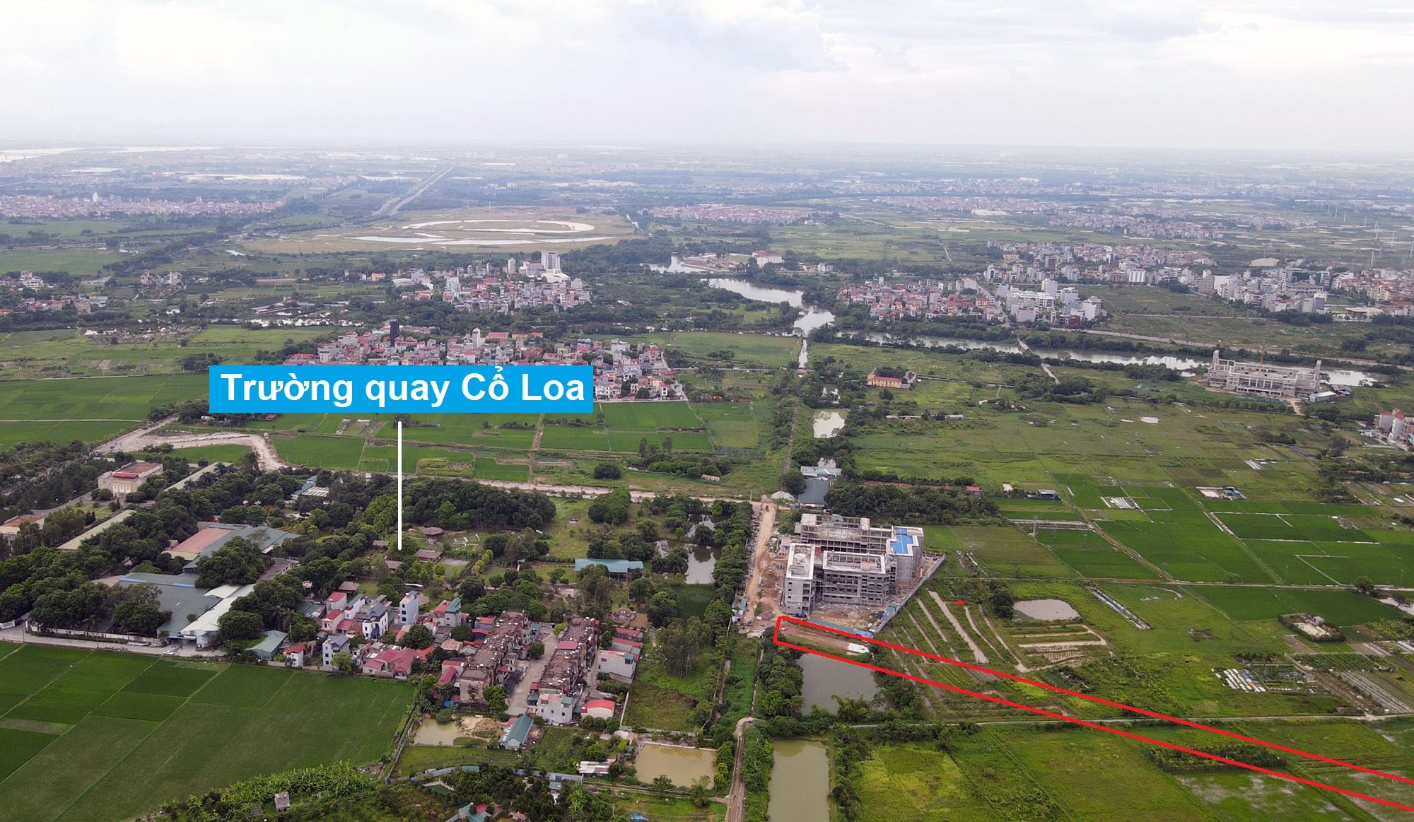 Đường sẽ mở theo quy hoạch ở xã Uy Nỗ, Đông Anh, Hà Nội (phần 9)