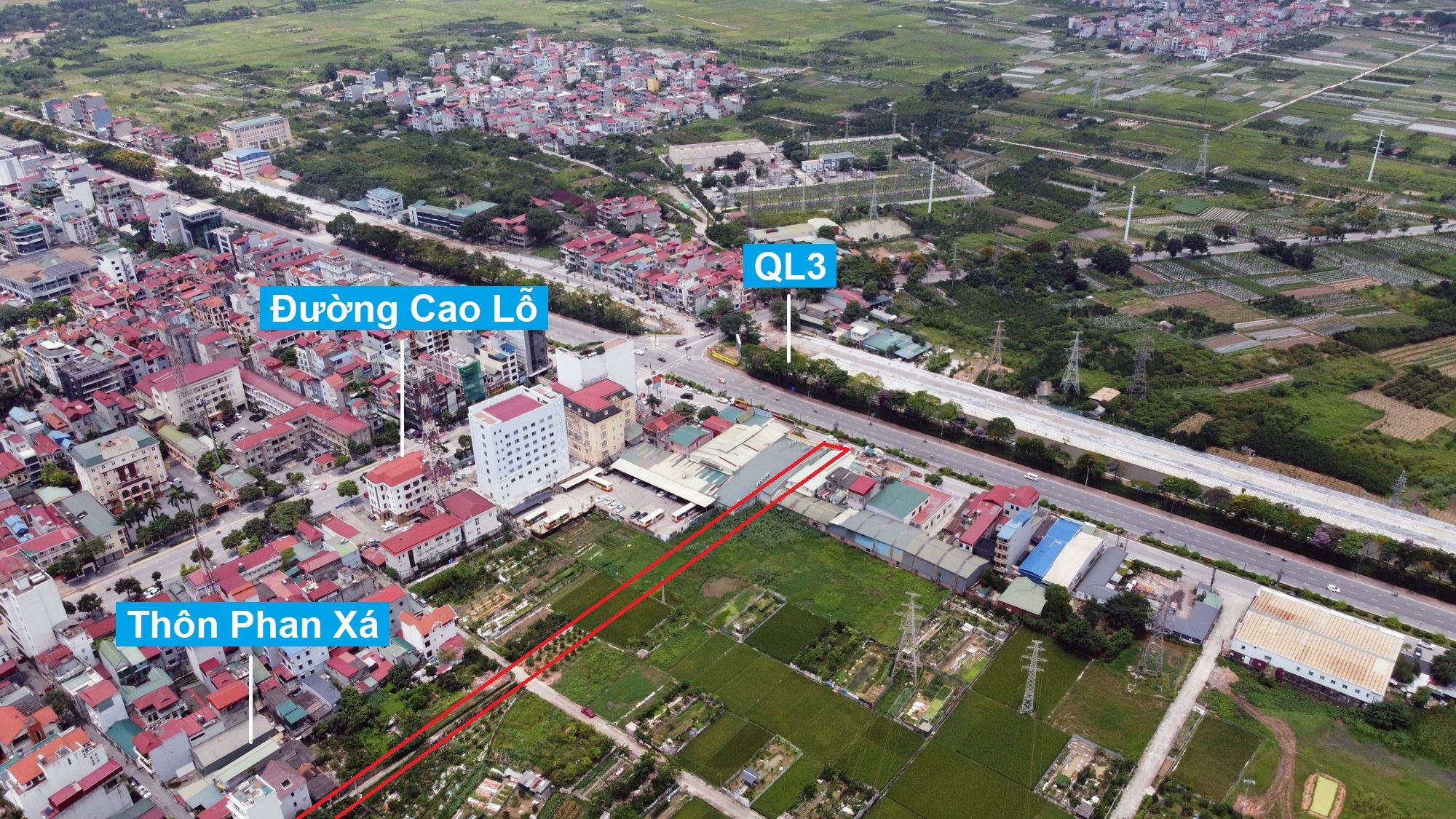 Đường sẽ mở theo quy hoạch ở xã Uy Nỗ, Đông Anh, Hà Nội (phần 7) 