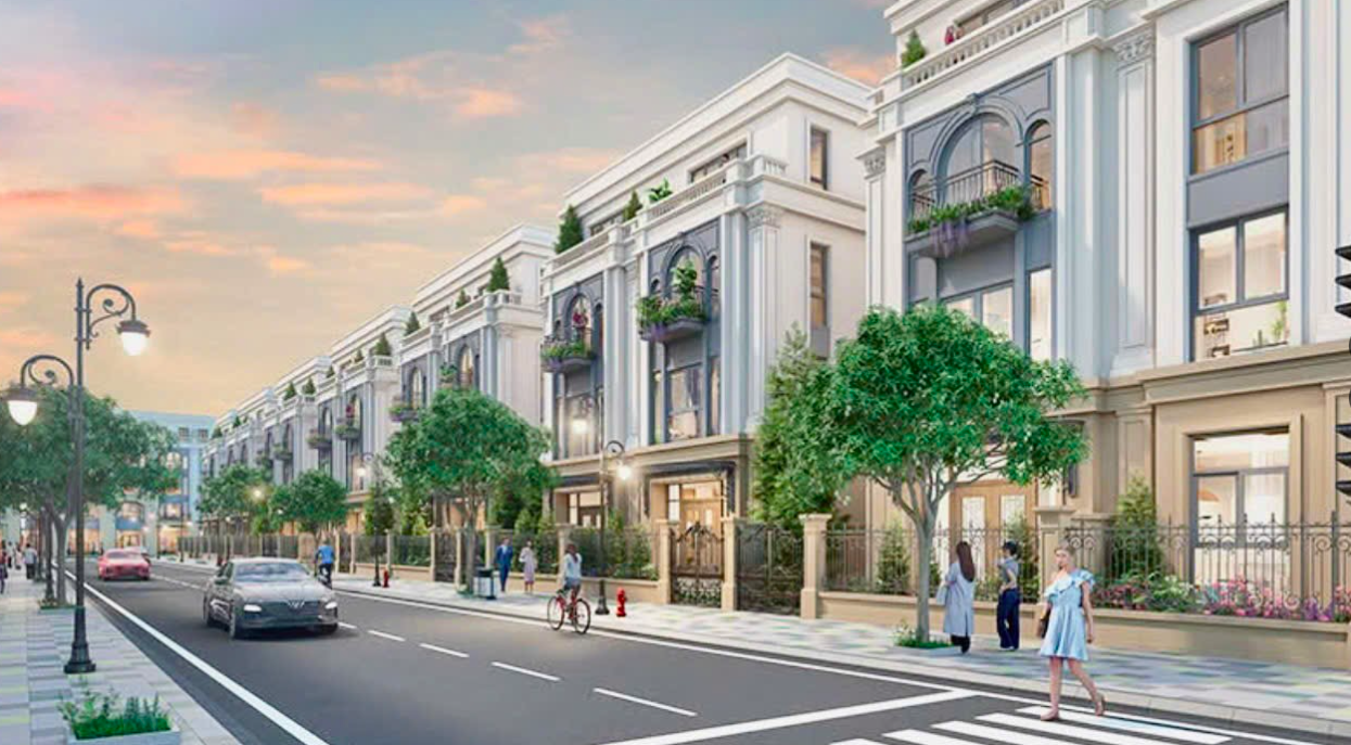 Cho thuê biệt thự song lập Vinhomes Cổ Loa view đẹp, sân vườn rộng rãi