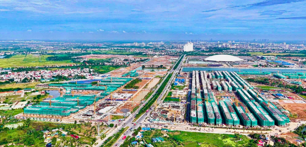 Cho thuê nhà phố thương mại Vinhomes Cổ Loa – Mặt đường lớn kinh doanh