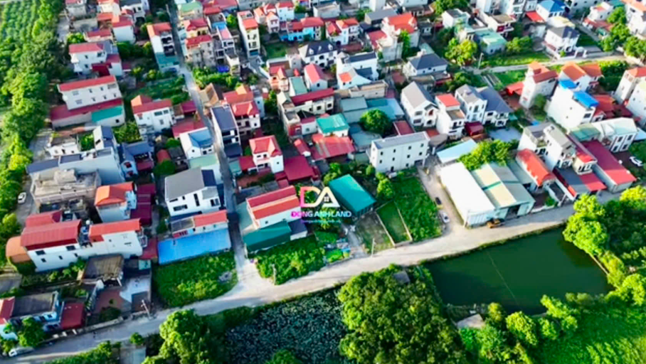 Sơ đồ và vị trí khu đất đấu giá X3 Lương Nỗ Tiên Dương Đông Anh