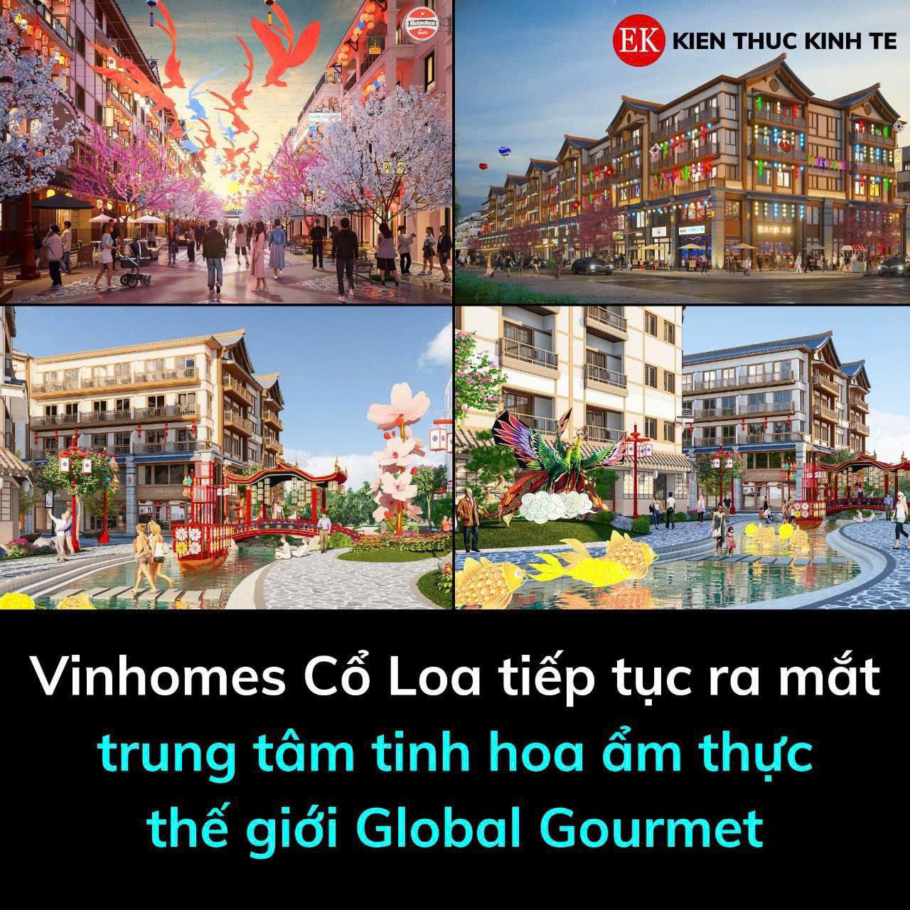 Global Gourmet - Thiên Đường Ẩm Thực 5 Châu tại Vinhomes Cổ Loa Đông Anh 