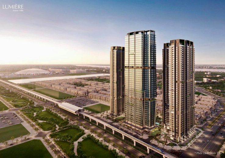 Thuê studio Vinhomes Cổ Loa, dự án THE LUMIÈRE full nội thất