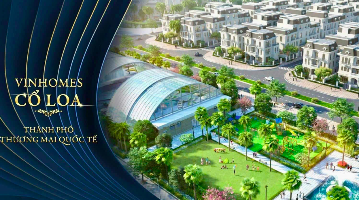 Cho thuê biệt thự đơn lập Vinhomes Cổ Loa sang trọng, view hồ 