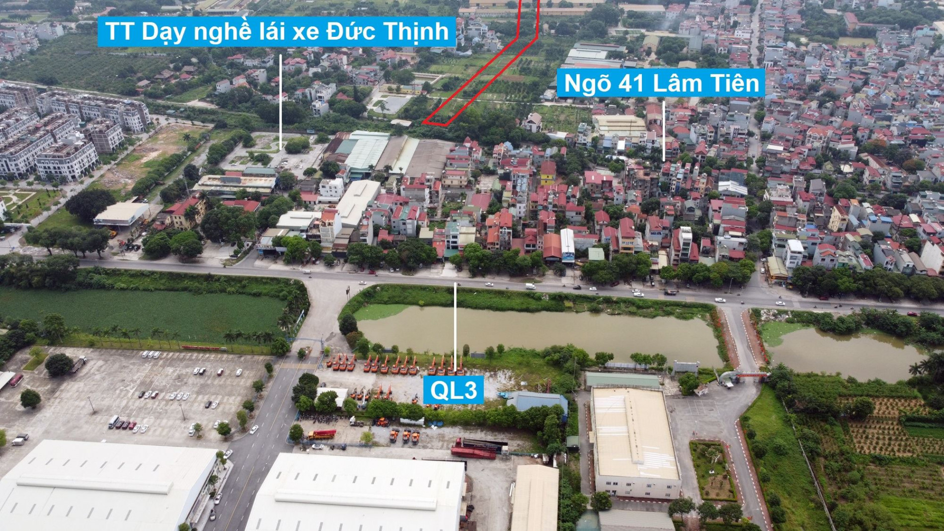 Đường sẽ mở theo quy hoạch ở thị trấn Đông Anh, Đông Anh, Hà Nội (phần 3)