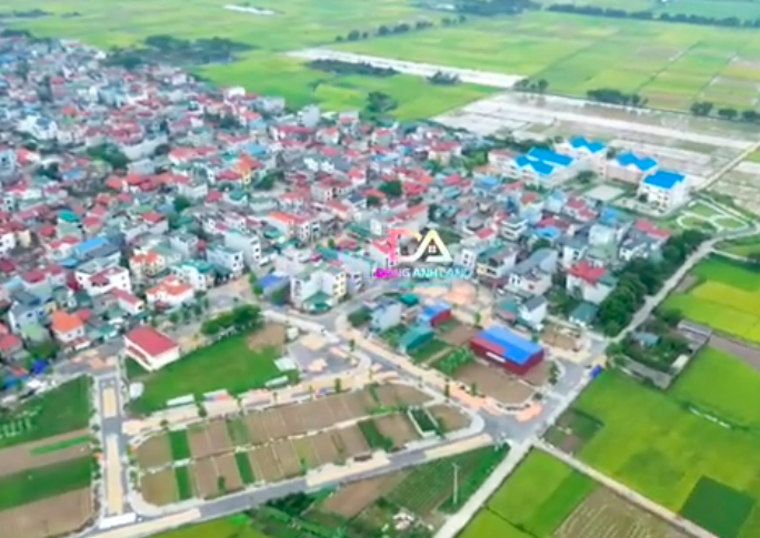 Sơ đồ và vị trí khu đấu giá Dục Tú 1 xã Dục Tú Đông Anh, Hà Nội