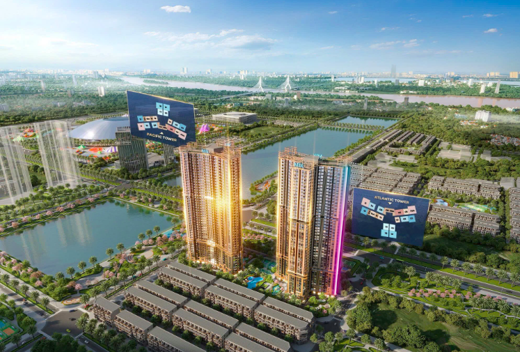 Cho thuê căn hộ chung cư The Continental Vinhomes Cổ Loa Đông Anh 2PN+