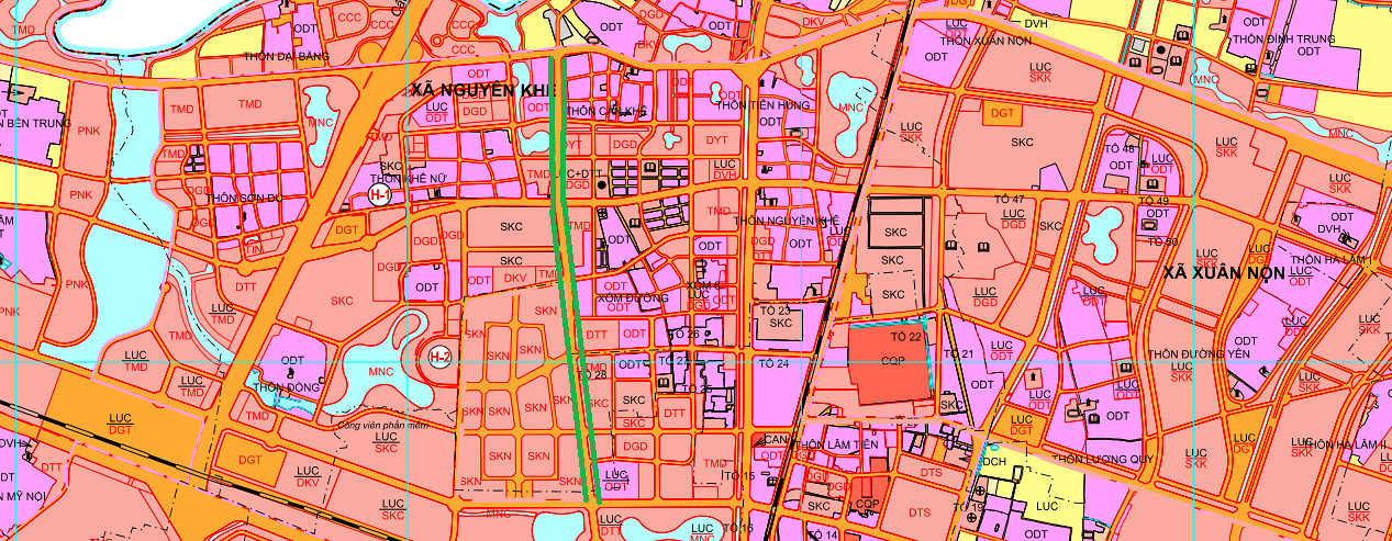 Đường có thể mở theo quy hoạch ở xã Nguyên Khê, huyện Đông Anh ( P1)