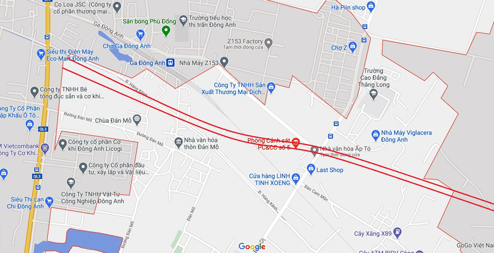 Ba đường sẽ mở theo qui hoạch ở xã Uy Nỗ, Đông Anh, Hà Nội đáng chú ý nhất. ( Phần 1 )