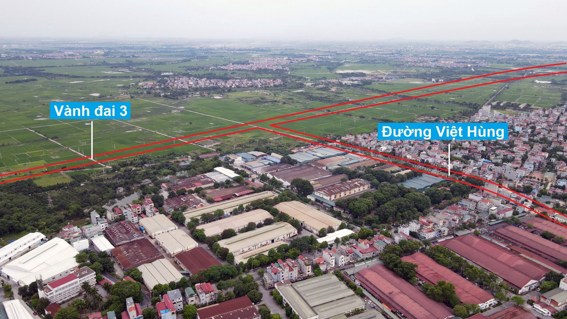 Đường sẽ mở theo quy hoạch ở xã Uy Nỗ, Đông Anh, Hà Nội (phần 11)