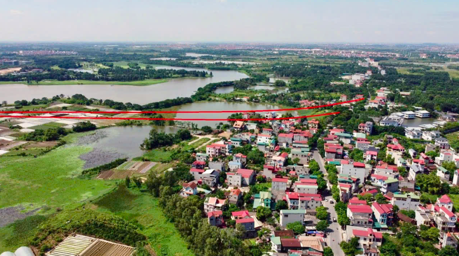 Sơ đồ và vị trí khu đất đấu giá X3 thôn Nhì Vân Nội Đông Anh, Hà Nội