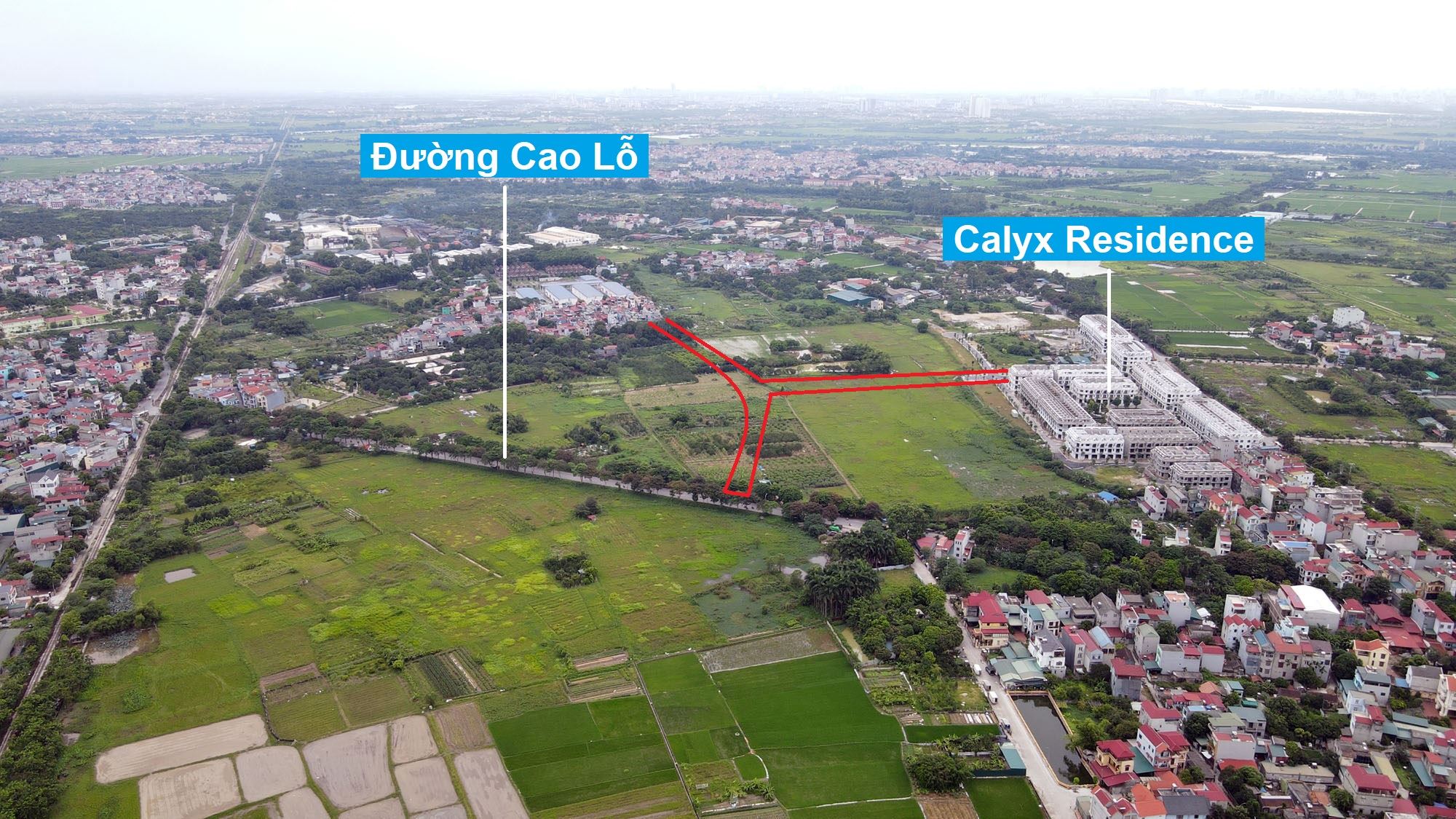 Đường sẽ mở theo quy hoạch ở xã Uy Nỗ, Đông Anh, Hà Nội (phần 10)