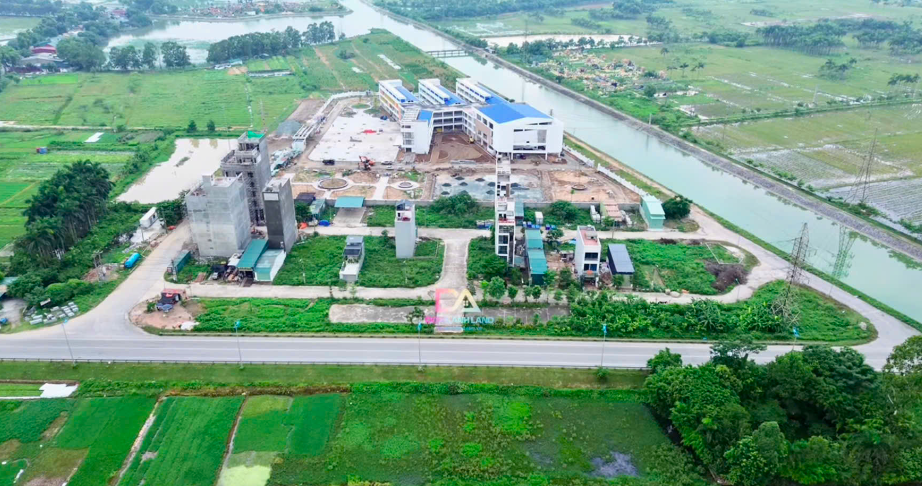 Sơ đồ và vị trí khu đất đấu giá X2 Đồng Nhân Hải Bối Đông Anh