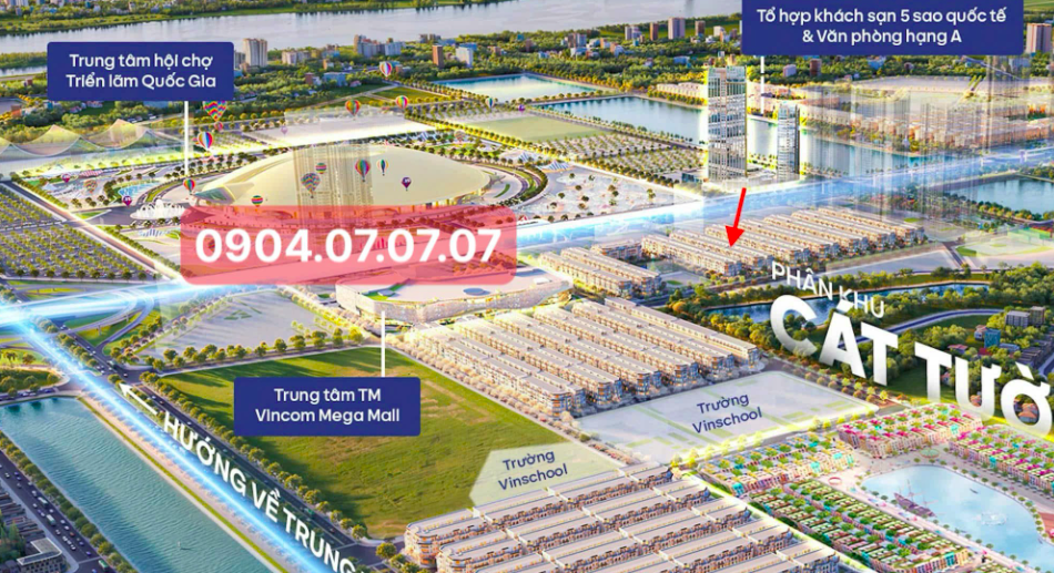 Thuê văn phòng Vinhomes Global Gate Cổ Loa, liền kề Viễn Đông 1